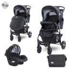 Детска комбинирана количка 2 в 1 Lorelli - Daisy Set, розова