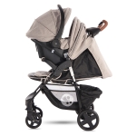 Детска комбинирана количка 2 в 1 Lorelli - Daisy Set, розова