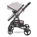 Детска комбинирана количка Lorelli - Alba Classic, Black