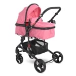 Детска комбинирана количка Lorelli - Alba Classic, Black