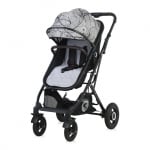 Комбинирана количка Lorelli - Sena Set, Black Marble