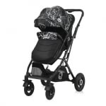 Комбинирана количка Lorelli - Sena Set, Black Marble