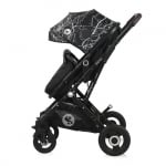 Комбинирана количка Lorelli - Sena Set, Black Marble