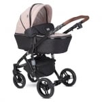 Комбинирана количка 2в1 Lorelli - Rimini Premium, Black Jasper