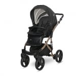 Комбинирана количка 2в1 Lorelli - Rimini Premium, Black