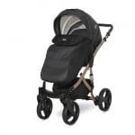 Комбинирана количка 2в1 Lorelli - Rimini Premium, Black