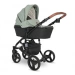 Комбинирана количка 2в1 Lorelli - Rimini Premium, Black Jasper