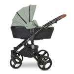 Комбинирана количка 2в1 Lorelli - Rimini Premium, Black Jasper