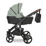 Комбинирана количка 2в1 Lorelli - Rimini Premium, Black Jasper