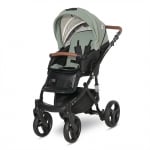 Комбинирана количка 2в1 Lorelli - Rimini Premium, Black Jasper