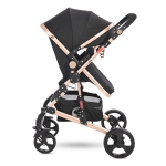 Детска комбинирана количка Lorelli - Alba Classic Set, Grey