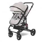 Детска комбинирана количка Lorelli - Alba Classic Set, Grey