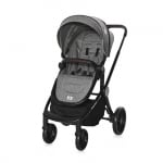 Комбинирана количка 3 в 1 Lorelli - Ramona, Luxe Black