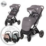 Детска лятна количка Lorelli - Storm, Steel Grey