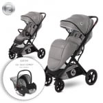 Детска лятна количка Lorelli - Storm, Steel Grey