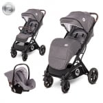 Детска лятна количка 2 в 1 Lorelli - Storm Set, Luxe Black