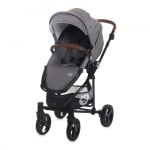Детска комбинирана количка 3 в 1 Lorelli - Crysta, Opaline Grey