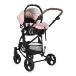 Детска комбинирана количка 3 в 1 Lorelli - Crysta, Opaline Grey