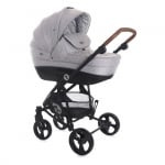 Детска комбинирана количка 3 в 1 Lorelli - Crysta, Opaline Grey