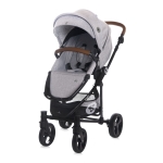 Детска комбинирана количка 3 в 1 Lorelli - Crysta, Opaline Grey