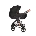 Детска комбинирана количка 3 в 1 Lorelli - Crysta, Opaline Grey