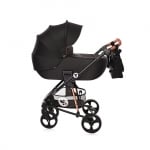 Детска комбинирана количка 3 в 1 Lorelli - Crysta, Opaline Grey
