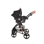 Детска комбинирана количка 3 в 1 Lorelli - Crysta, Opaline Grey
