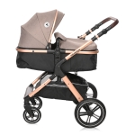 Детска комбинирана количка 3в1 Lorelli - Heaven Set, Beige