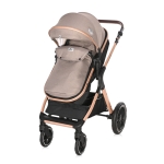 Детска комбинирана количка 3в1 Lorelli - Heaven Set, Beige