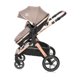 Детска комбинирана количка 3в1 Lorelli - Heaven Set, Beige