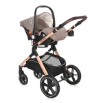 Детска комбинирана количка 3в1 Lorelli - Heaven Set, Beige