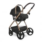 Комбинирана количка 3 в 1 Lorelli - Infinity, Black Diamonds