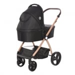 Комбинирана количка 3 в 1 Lorelli - Infinity, Black Diamonds