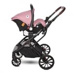 Комбинирана количка 3 в 1 Lorelli - Glory, Pink