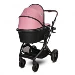 Комбинирана количка 3 в 1 Lorelli - Glory, Pink