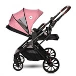 Комбинирана количка 3 в 1 Lorelli - Glory, Pink