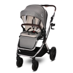 Комбинирана количка 3 в 1 Lorelli - Glory, Opaline Grey