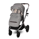 Комбинирана количка 3 в 1 Lorelli - Glory, Opaline Grey