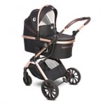Комбинирана количка 3 в 1 Lorelli - Glory, Opaline Grey