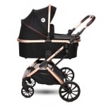 Комбинирана количка 3 в 1 Lorelli - Glory, Opaline Grey