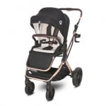 Комбинирана количка 3 в 1 Lorelli - Glory, Opaline Grey