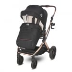 Комбинирана количка 3 в 1 Lorelli - Glory, Opaline Grey