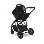 Бебешка количка 3 в 1 Lorelli - Aria, Black