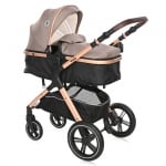 Комбинирана количка Lorelli - Viola Set, Pearl Beige