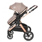 Комбинирана количка Lorelli - Viola Set, Pearl Beige