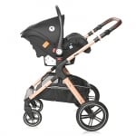 Комбинирана количка Lorelli - Viola Set, Black Diamonds