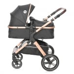Комбинирана количка Lorelli - Viola Set, Black Diamonds