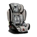 Столче за кола Lorelli - MAGIC Premium, 9-36 kg, Black Crowns