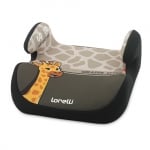 Седалка за кола Lorelli - Topo Comfort, 15 - 36 kg, Zebra, Grey-White