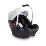 Кошница за кола Lorelli - Rimini, 0-13KG, Grey & Black Dots 